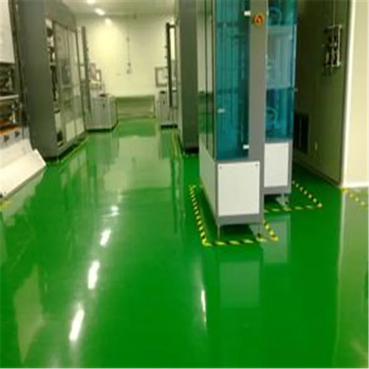 Basement Floor Coating Epoxy Concrete Floor Paint with two Part Epoxy Resin Liquid Coating No Color Change