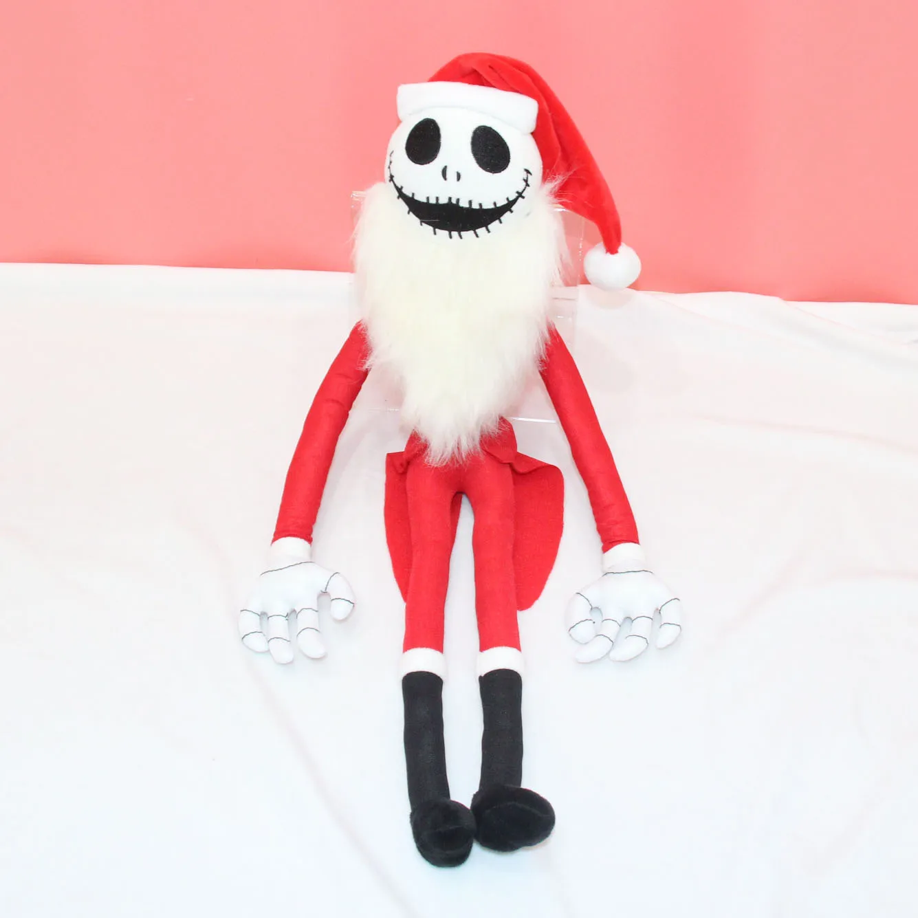 The Nightmare Before Christmas Skeleton Stuffed Plush Anime Jack Demon Skull Plush Toys Halloween Toys Gifts Custom Dolls