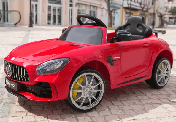 China Factory Supply  12V Ride On Car with 2.4G Remote Control AMG GTR Electric Car Toy Price