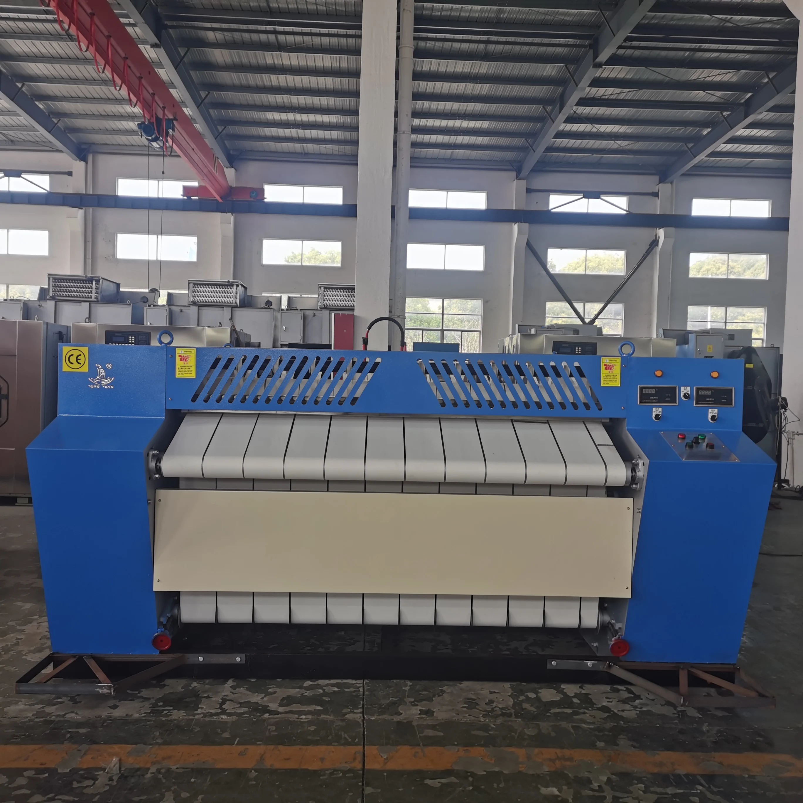 Hotel Laundry Linen Roller Ironing Flatwork Ironer Machine Manufacturer