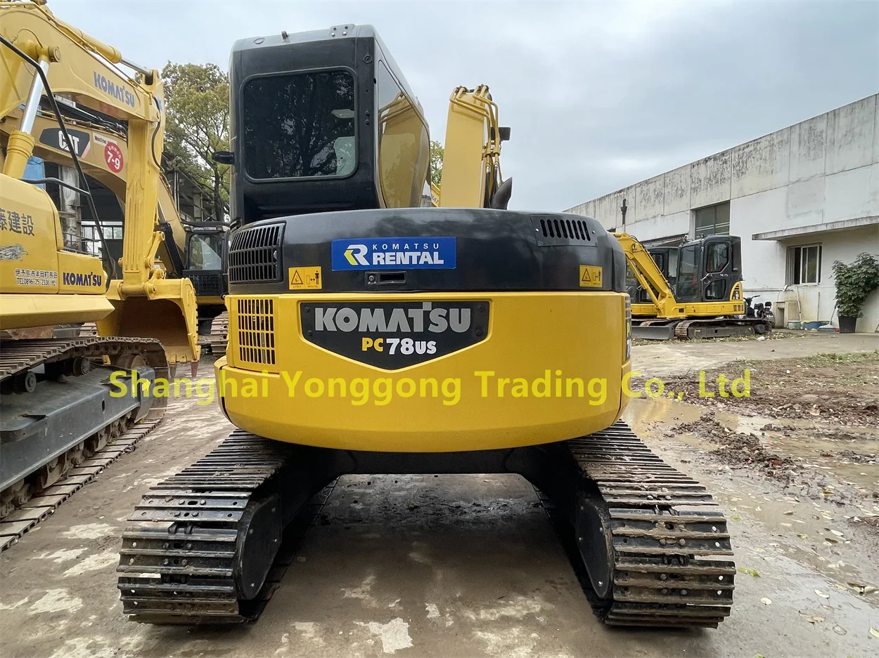Komatsu PC 78US Used Mini Hydraulic Crawler Excavator  used pc78us