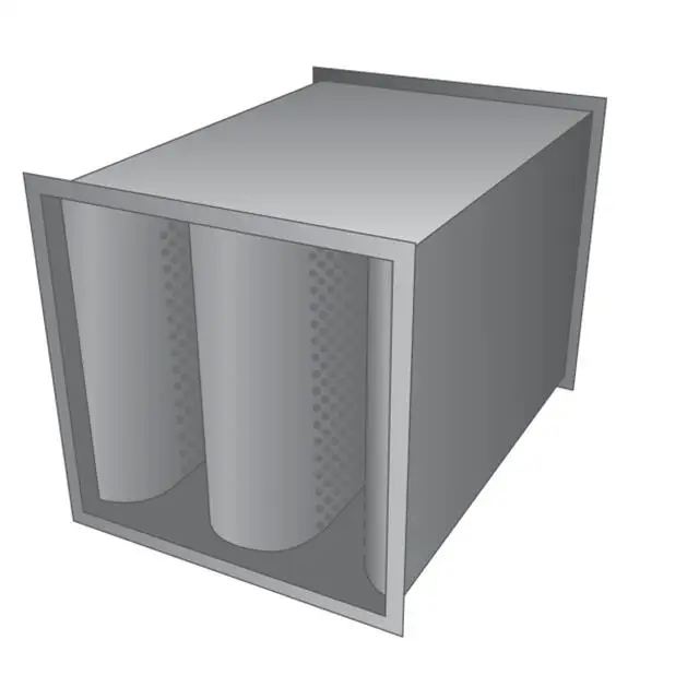 Duct Silencer  Factory Price HOT SALE Noise Absorber Distribute Air High Quality Ventilation System Surround Square Duct SILENCE