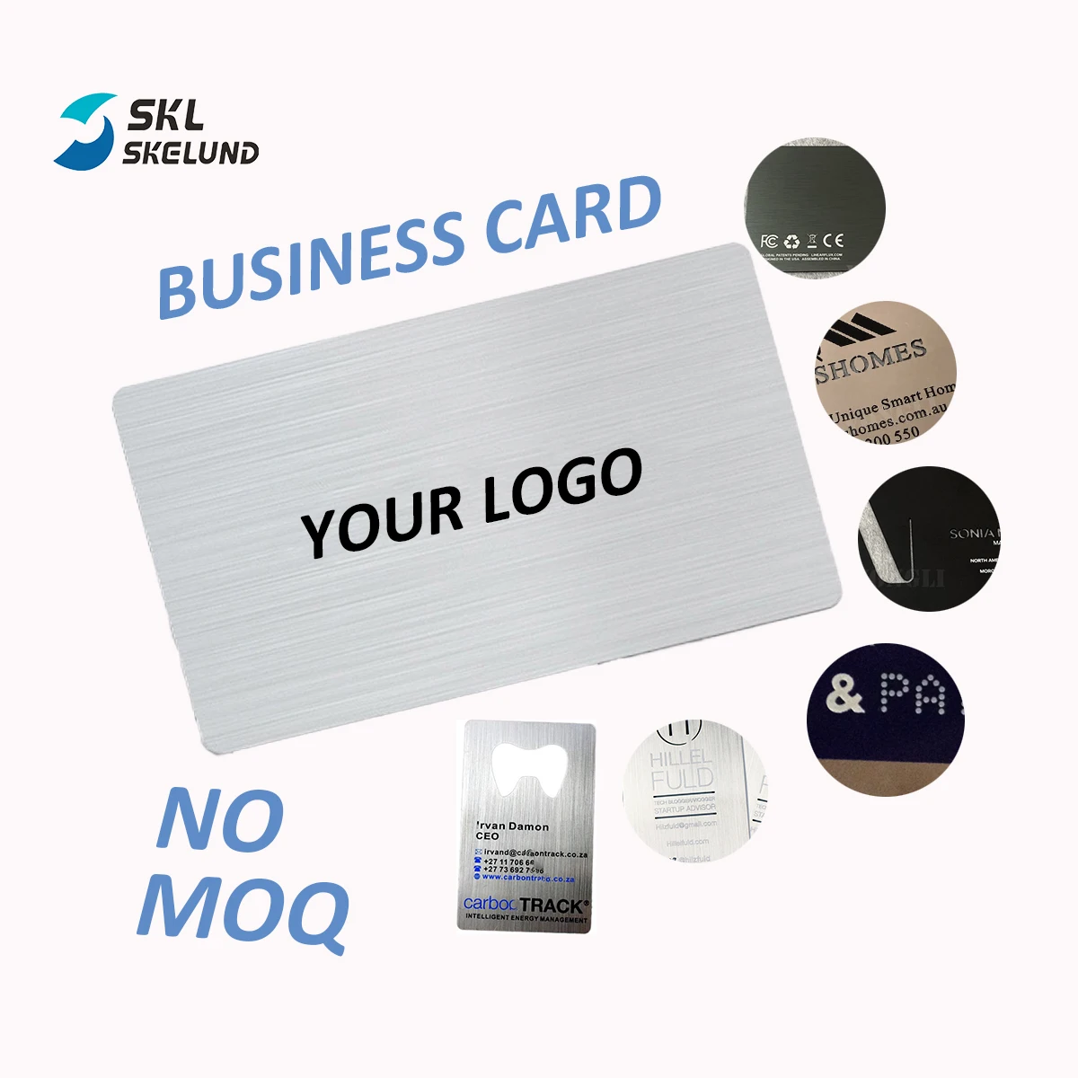 Metal Business Card Blank NFC Black Cheap Custom Logo Luxury Engraved Metal Business Card Vip Custom NFC Metal Business Card