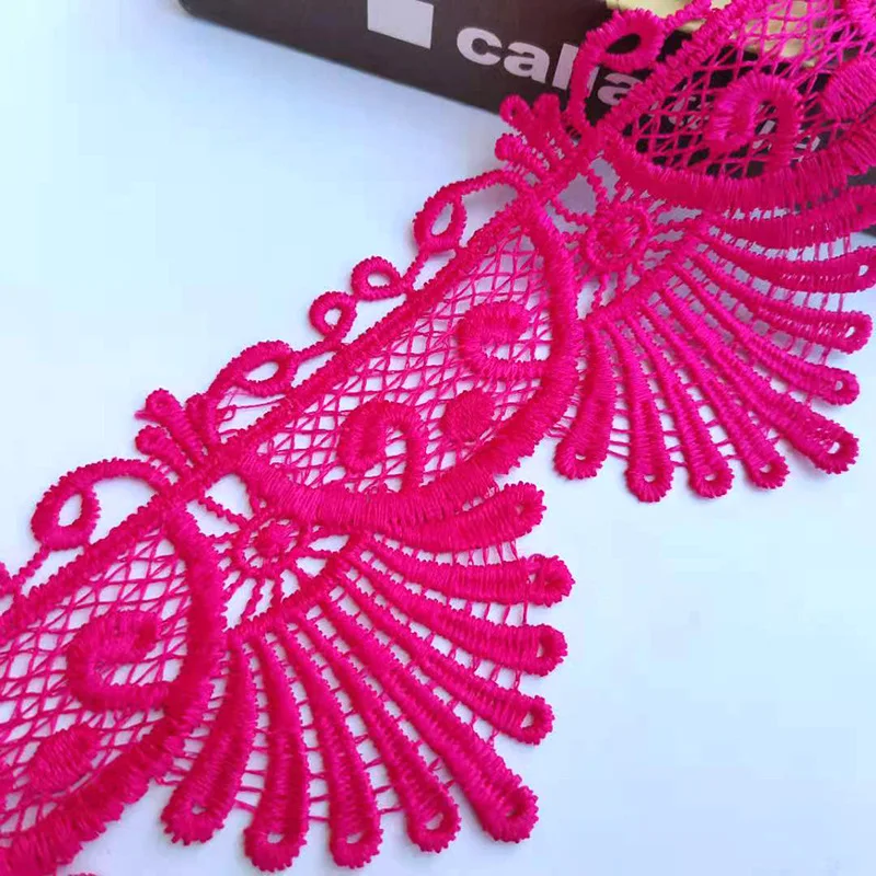 Stock Colors Embroidery Lace Trim Garment Accessories Lace Trim