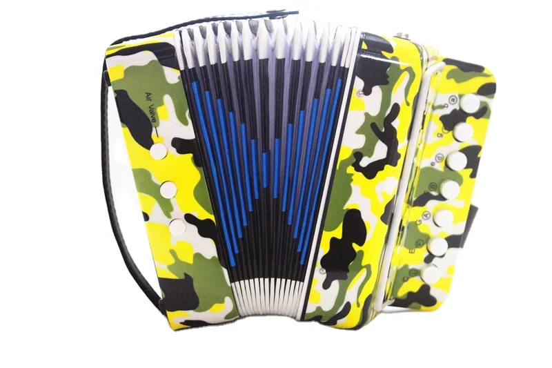 Junior children 7 key 2 bass  popular mini musical toy accordion for sale