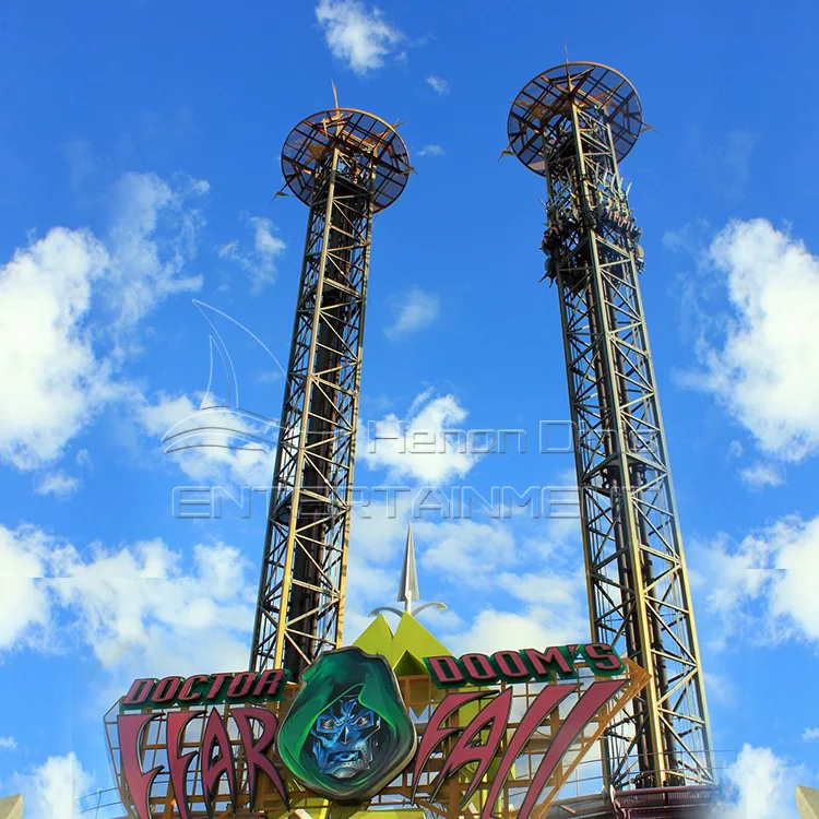 amusement park rides drop tower rides for sale