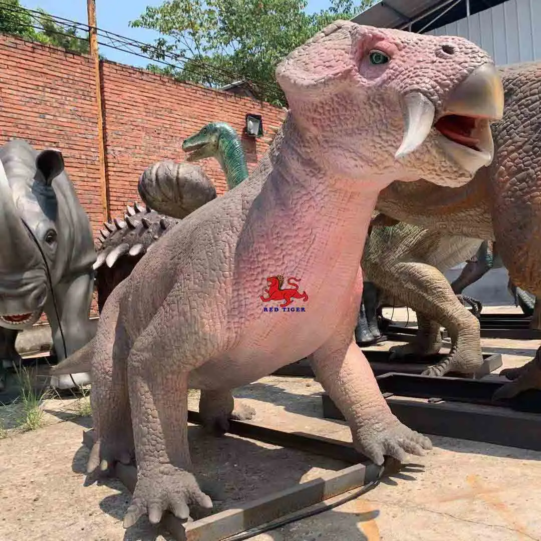 Amusement Park Hot Sale Dinosaur Animatronic 3D  Lystrosaurus dinosaur model