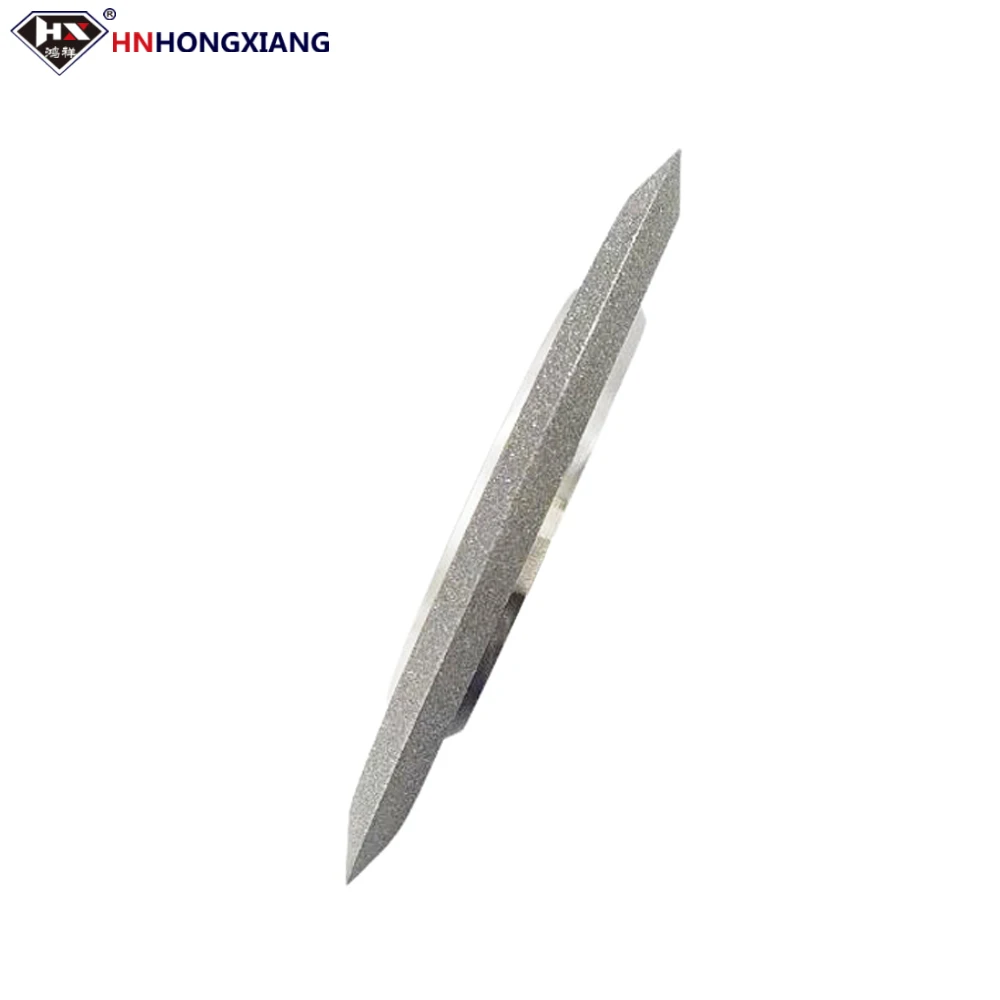 Factory Customized Slotted Diamond Grinding Wheel Double Bevel V Groove Diamond Grinding Wheel For Slotted