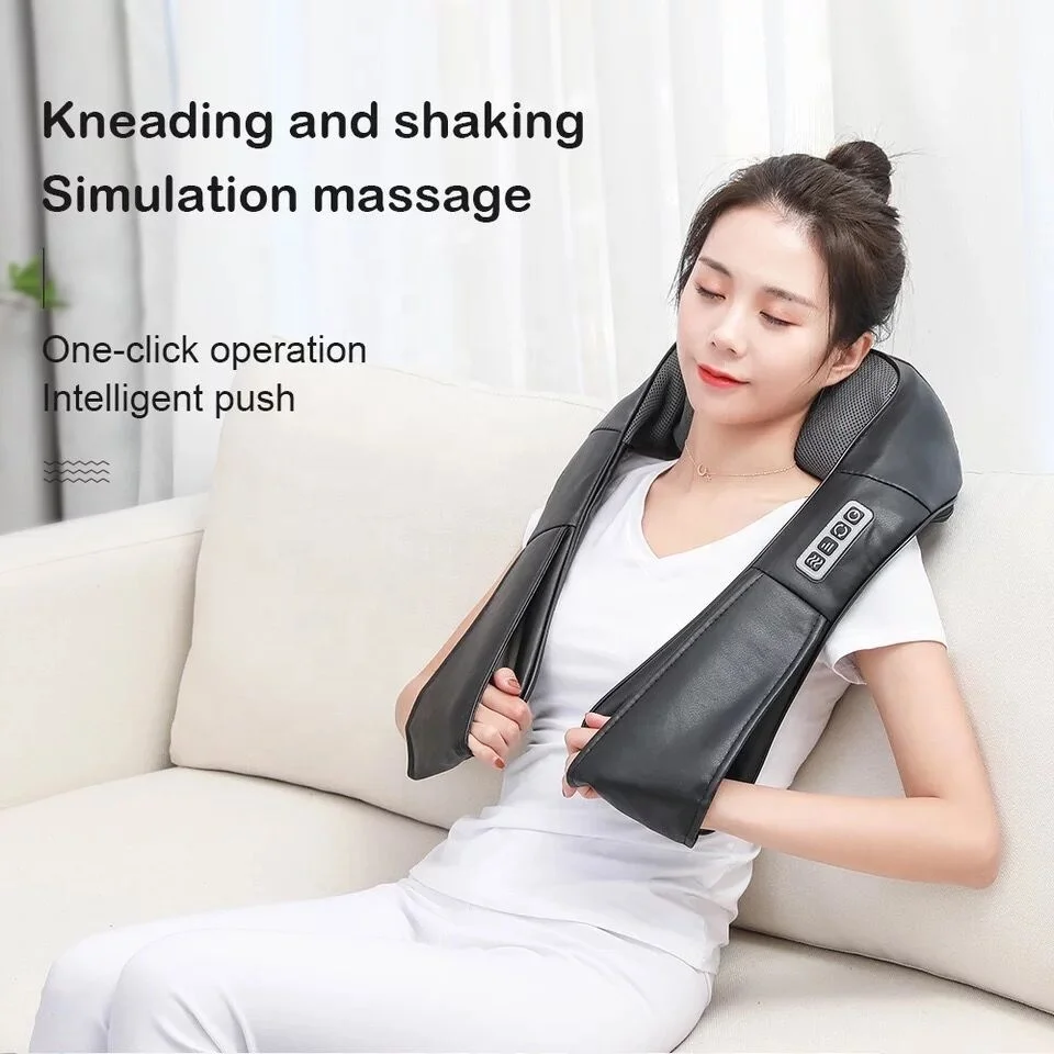 Shoulder Massage Machine Vibration Shiatsu Belt Back and Neck Massager