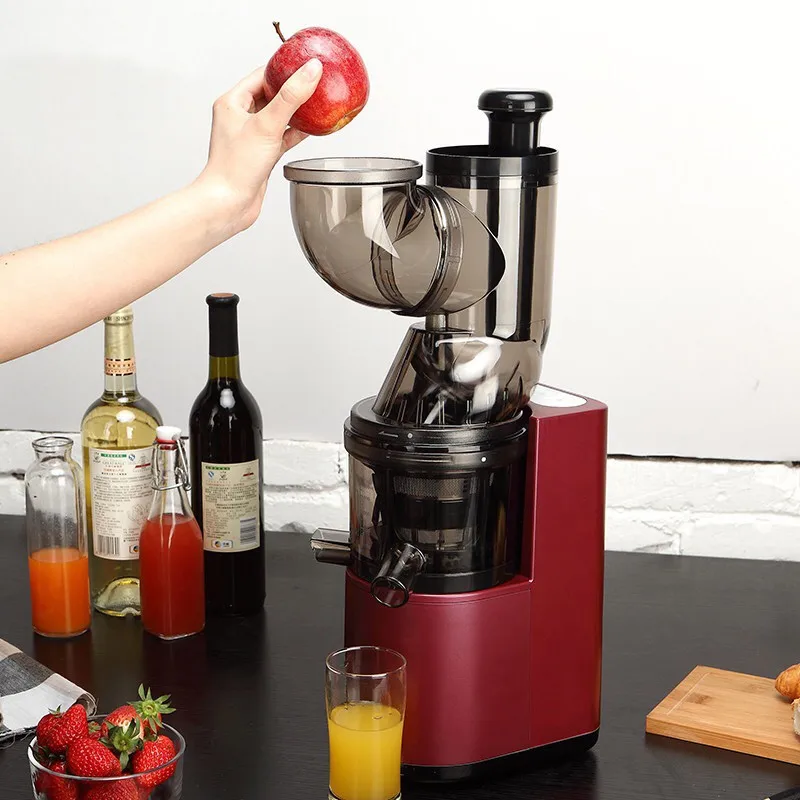 Masticating juicer extractor slow juicer maker electric juicing vertical stand for fruit