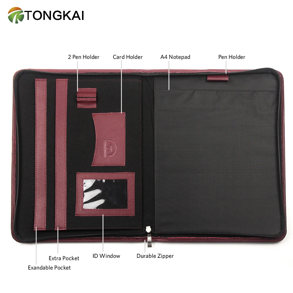 A4/A5, портфолио для конференций руководителей, индивидуальный органайзер для документов из искусственной кожи