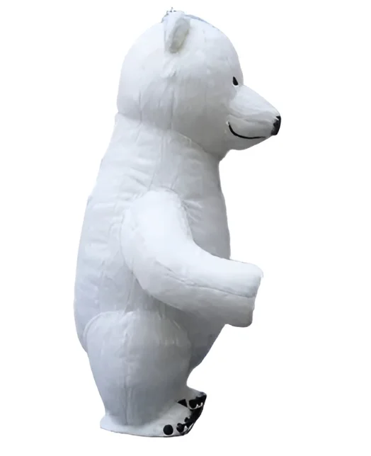 inflatable costumes walking mascot polar bear costume
