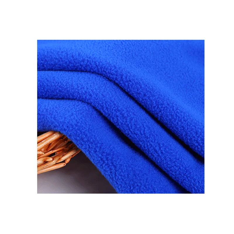 
wholesale brushed polyester polar fleece 