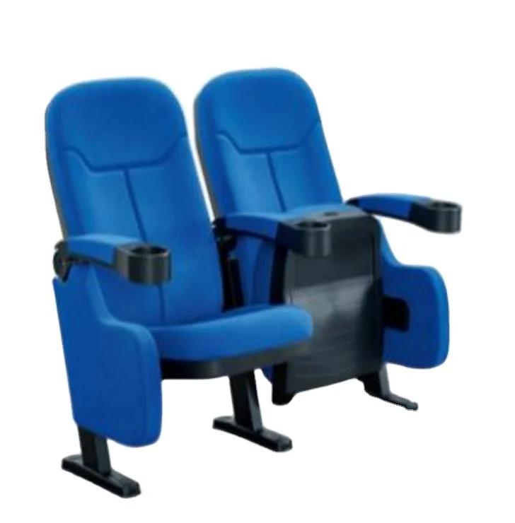 Lecture Hall Theater Auditorium Chair Three row cinema chair with writing board Conference Theater chair