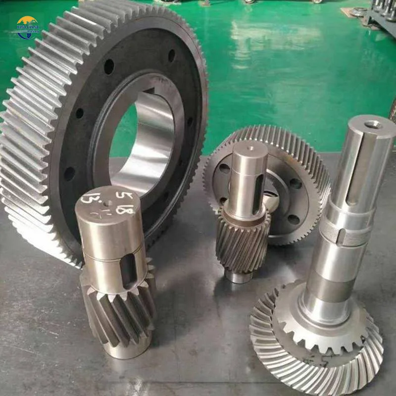 Factory  Crown wheel and transmission parts pinion gears Spiral bevel gear
