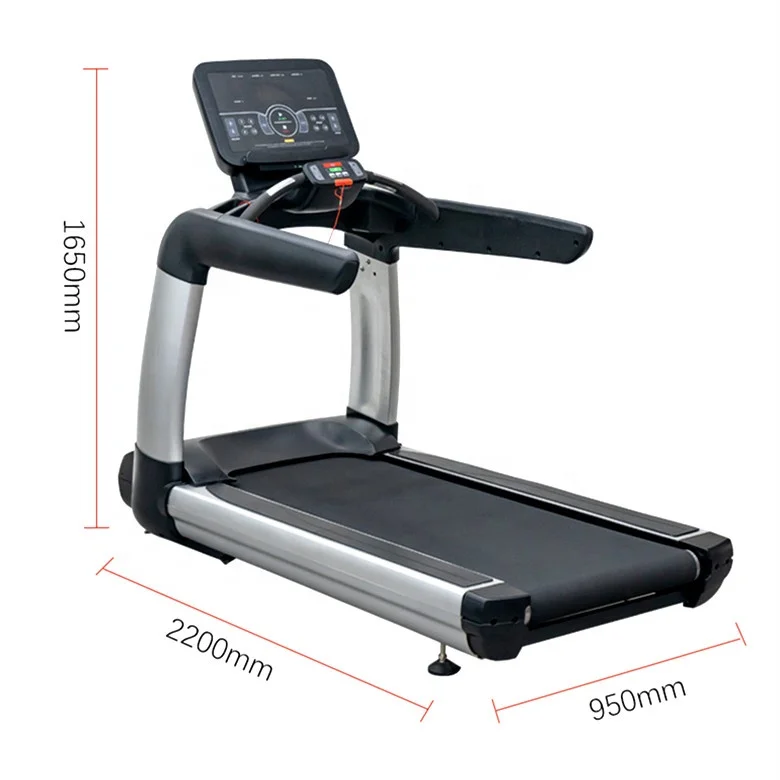 Commercial Fitness Gym Treadmill Machine 3 HP Motor Body Fit Exercise Runner Walking Function PVC 150kg Manual Mechanical Home