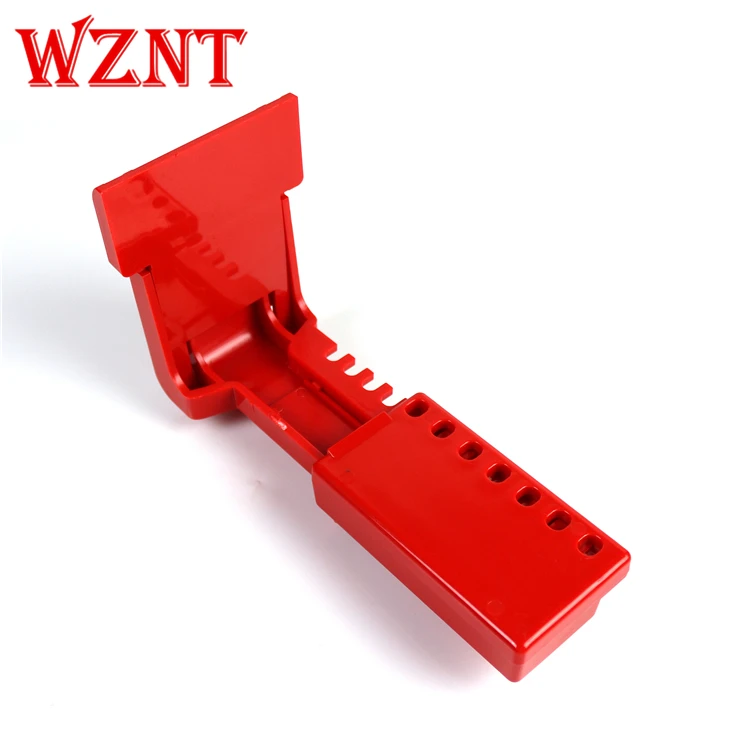 NT-A04 RED DN50-DN70 Durable Plastics Adjustable Ball Valve Lockouts Devices