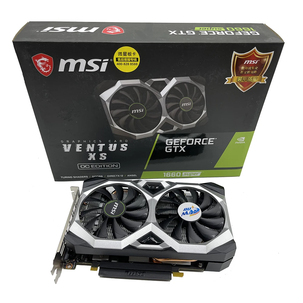 2021 New Arrival MSI 1660 SUPER Graphics Card GTX1660 SUPER 6G in stock