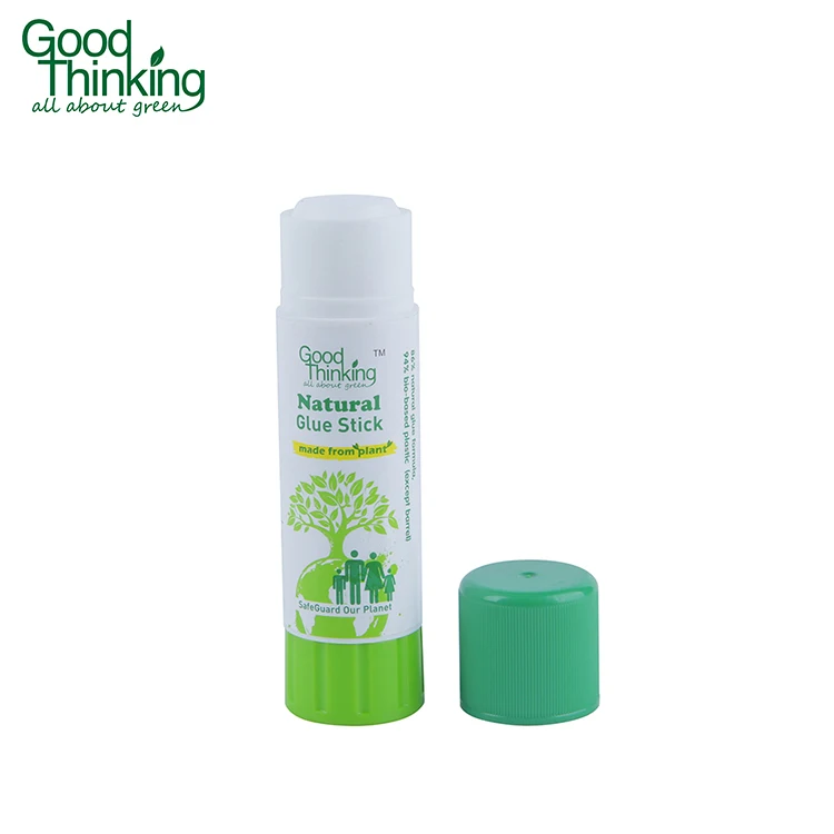 Custom 40% recycled paper glue stick,office suppliers eco-friendly adhesive glue stick