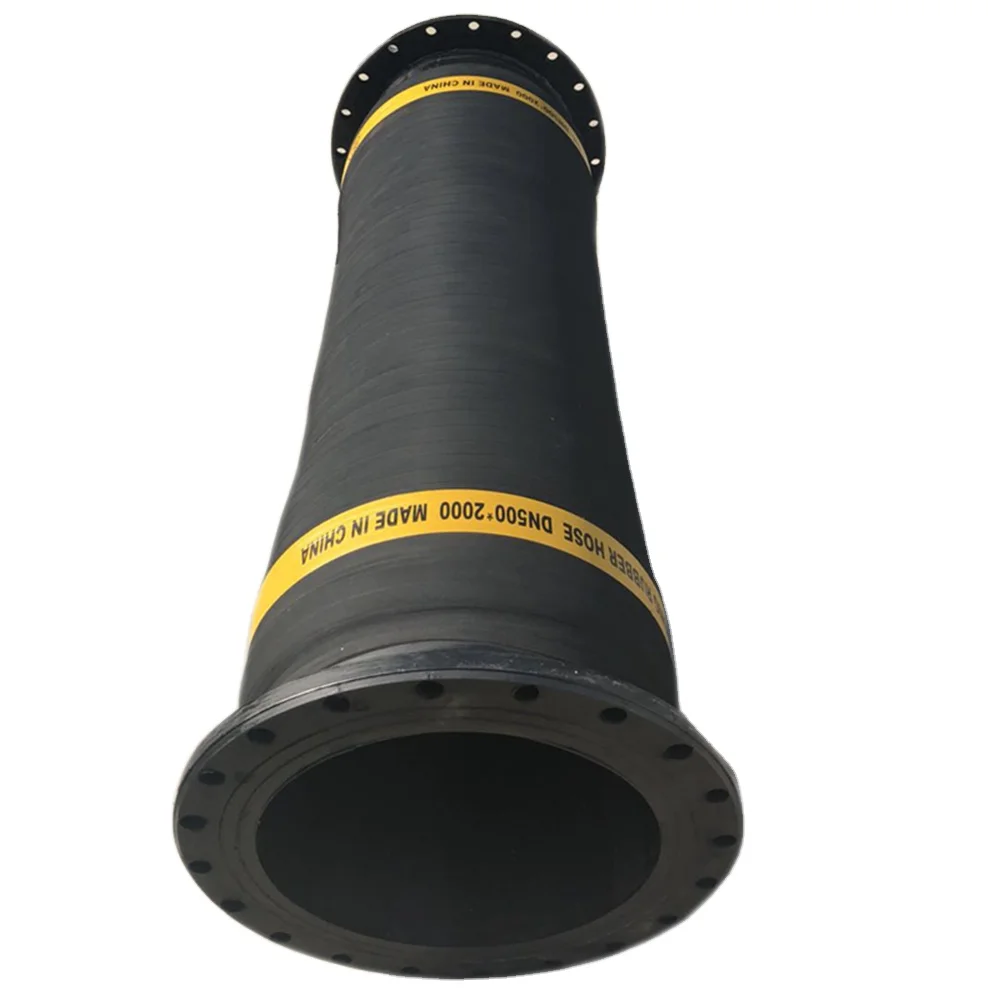 Dredging rubber hose Flexible Mud suction dredging hoses Wear resistance large diameter