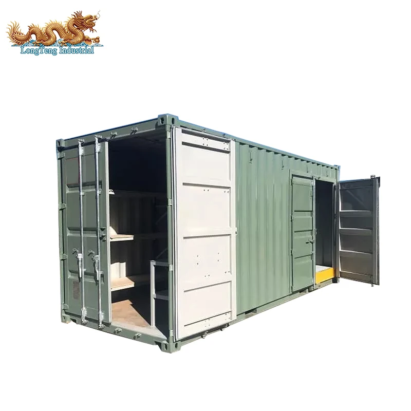 Modern Design Prefabricated Mobile House 20ft Shipping Container Workshop