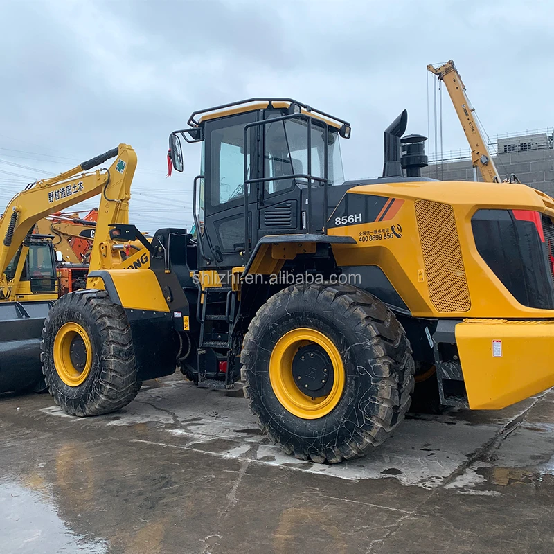 Cheap used Liugong 856H wheel loader Second hand liugong CLG856H loader for sale