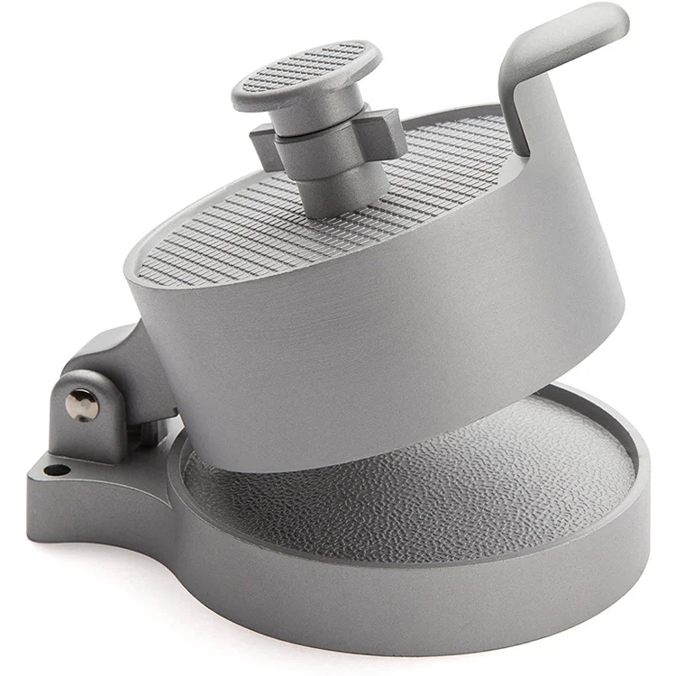 Aluminum Alloy Hamburger Press Tool Meat Maker Beef Makers Mold Burger Tools With 50 Pcs Wax Papers