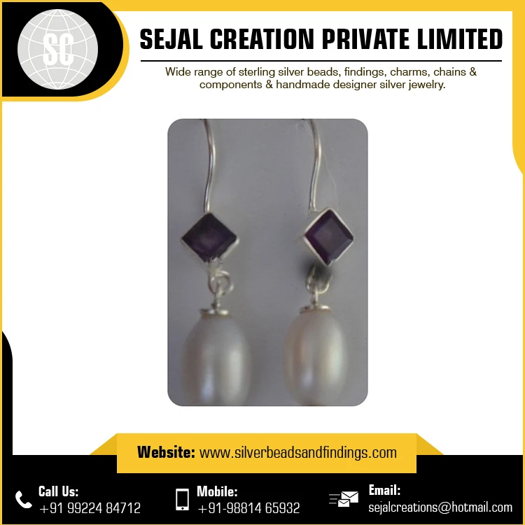 Sterling Silver Gemstone Earrings at Amazing Price Fashion 24K Gold Plated Wholesale Dubai Gold Stud Earrings Jewelry