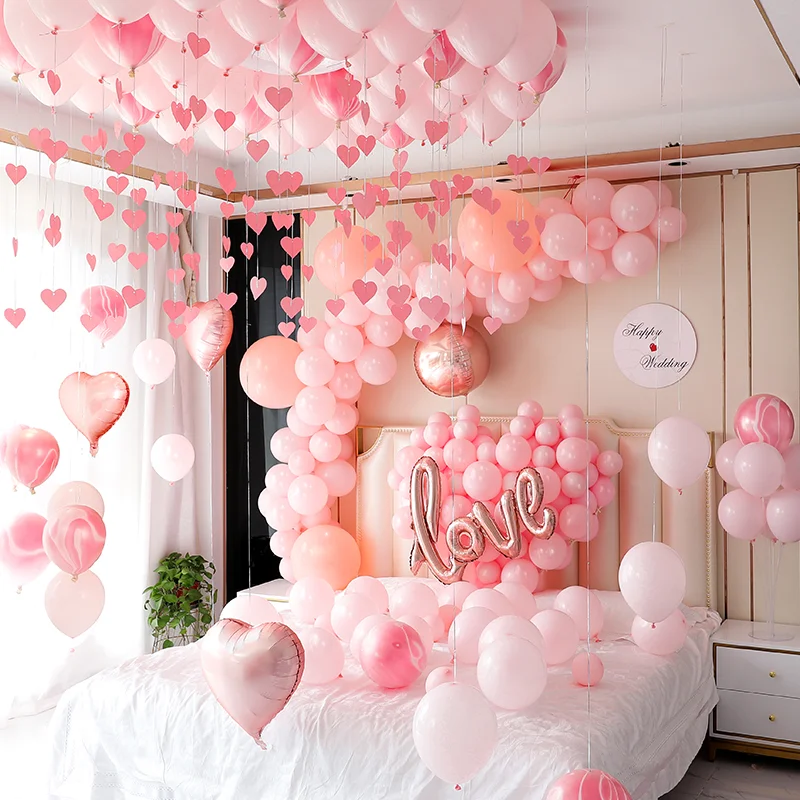 Latex Party Round Biodegradable Balloon Arch Made of Colorful Latex Balloons Wholesale Beautiful 12 Inch Decoration Custom Logo