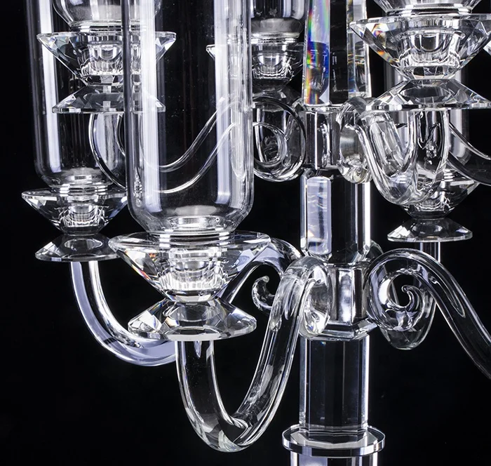 K-1170 9 держателей высокий Настольный подсвечник канделябр Свадебный декор