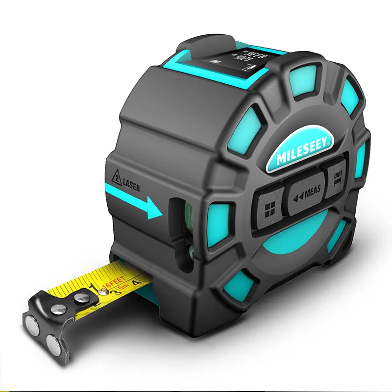Mileseey High Precision DT11 40M 2-In-1 Digital Laser Meter Laser Rangefinder Laser Tape Measure