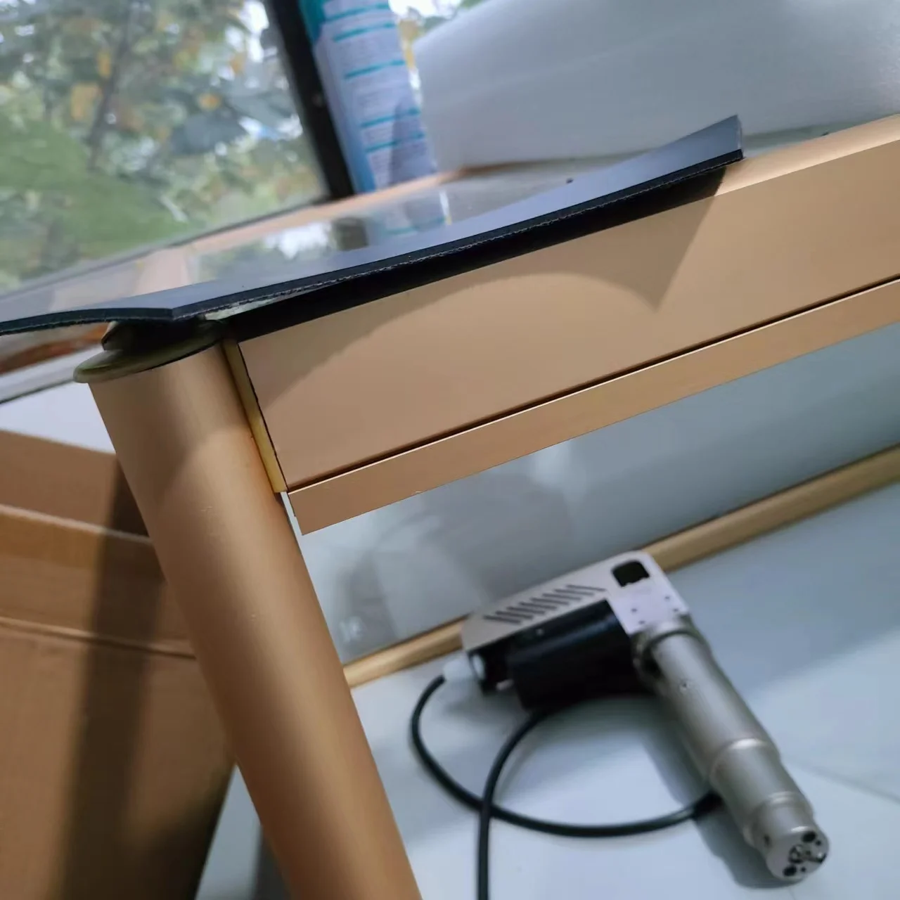 Neoprene Fabric synthetic Leather fur Carbon fiber fiberglass Prepreg Kevlar cloth Cutter CNC Oscillating Knife Cutting Machine