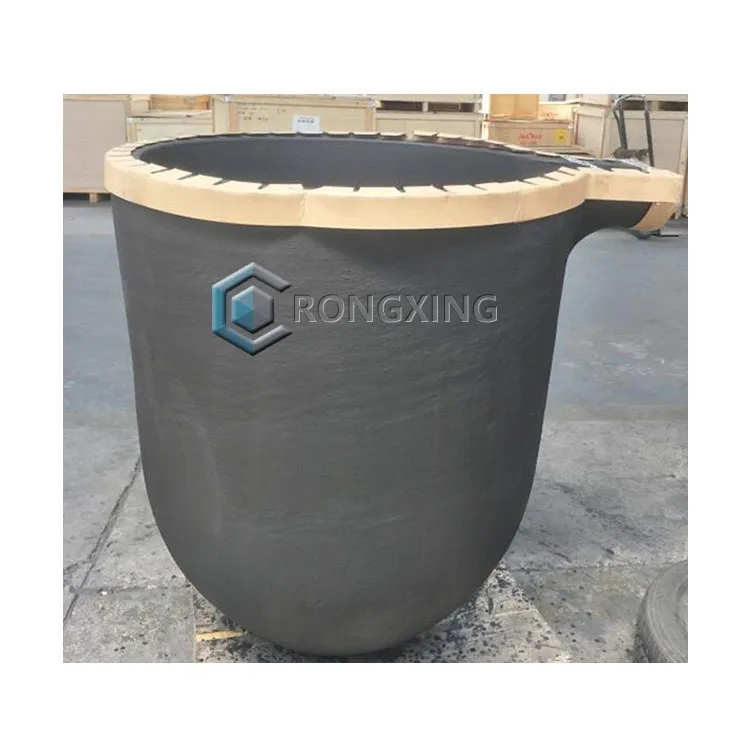250Kg 300Kg Graphite Crucibles For Melting Cast Iron