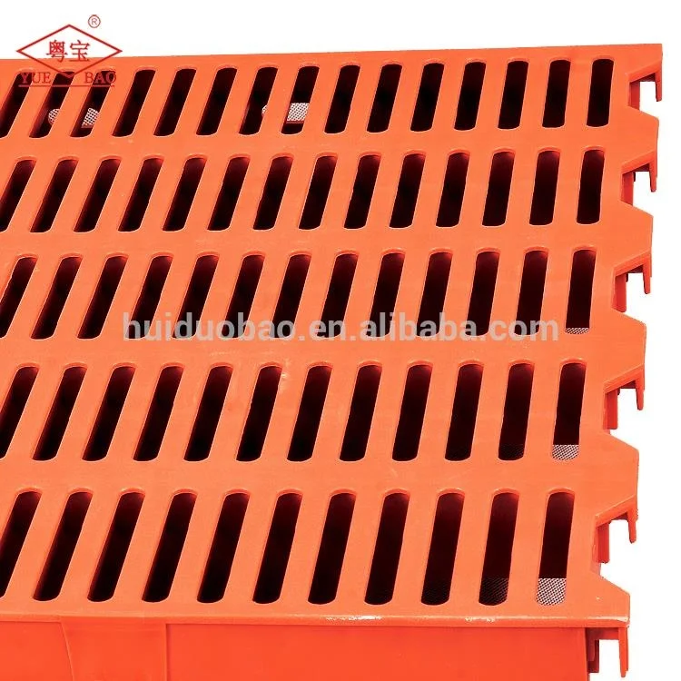 PP Plastic Farming Equipment Pig Poultry Slat Floor Flooring for Pig and Poultry Farming Slat Floor