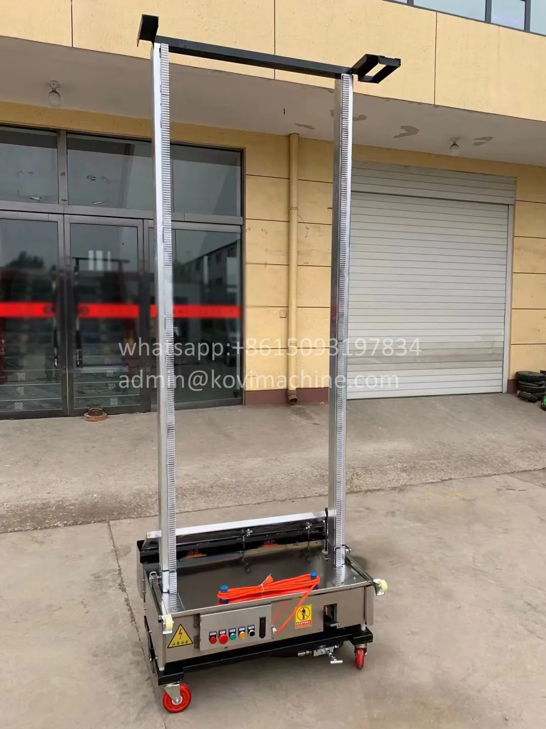 wall plaster machine for wall plastering machine cement concrete plastering rendering machine