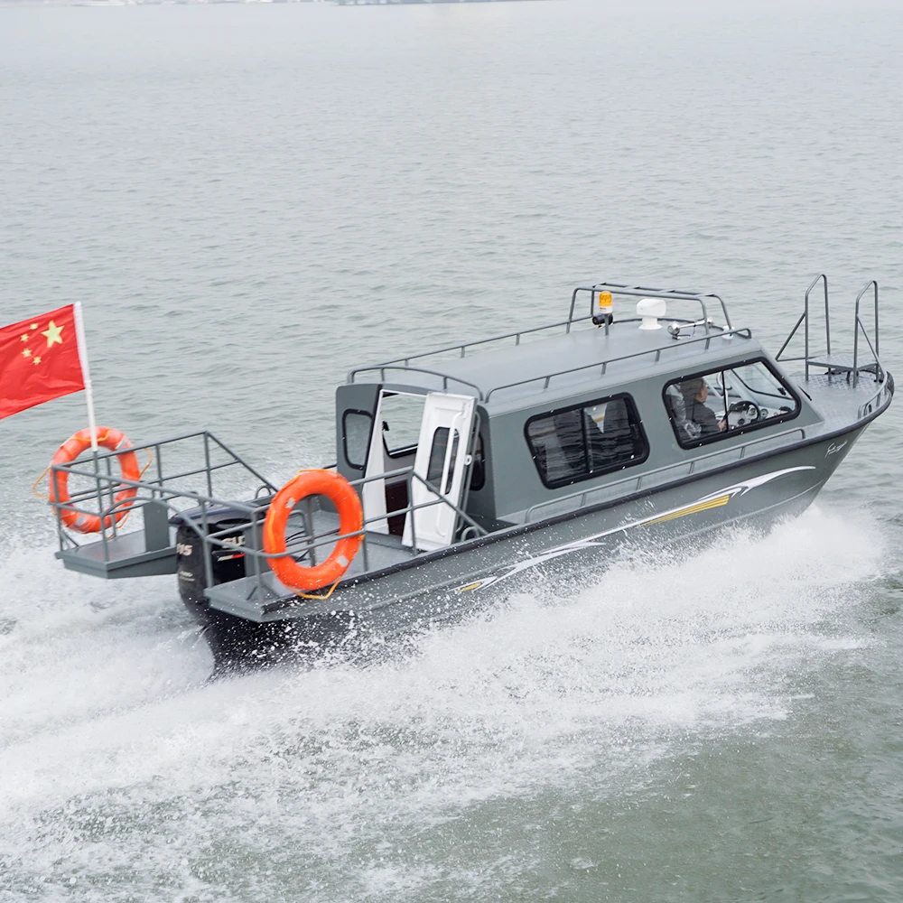 Chinese Factory 8 seats speed boat china speedboat hull 22 feet speed boat mancing mini speedboat