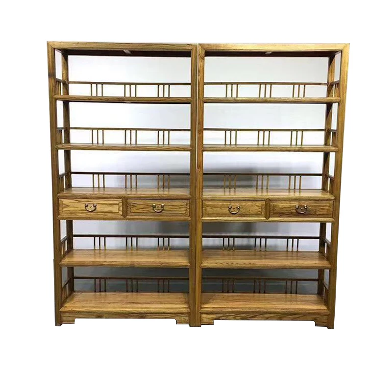 Promotional various durable using modern lounge suites furniture for living room Elm bookshelf