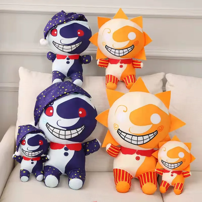 2022 новый бестселлер fnaf игрушки moondrop Boss кукла клоун солнце Новый мультфильм плюши