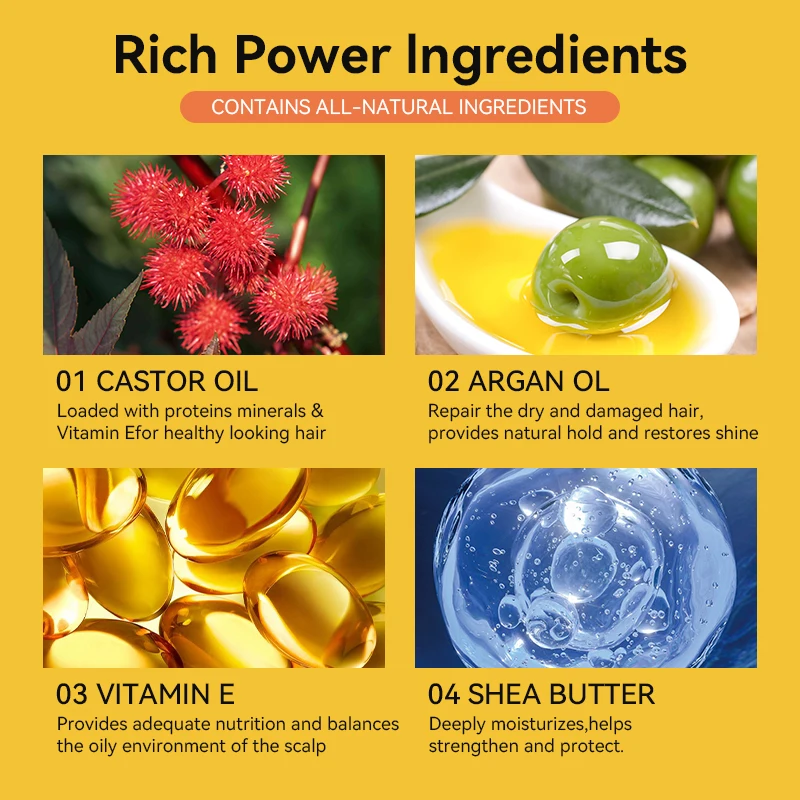 Private Label Natural Shea Butter Enhancing Smooth Anti frizz Deep Moisturizing Defining Hair Curl Cream