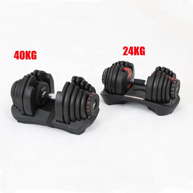 One Stop Solution Gym Dumbbell 52.5lb 90lb 40kg Beginner Weights Adjustable Dumbbell