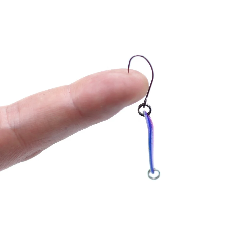 SEASKY 25mm 1.4g Metal Lure Brass Blades Trout Area Freshwater Spinner Micro Fishing Spoon