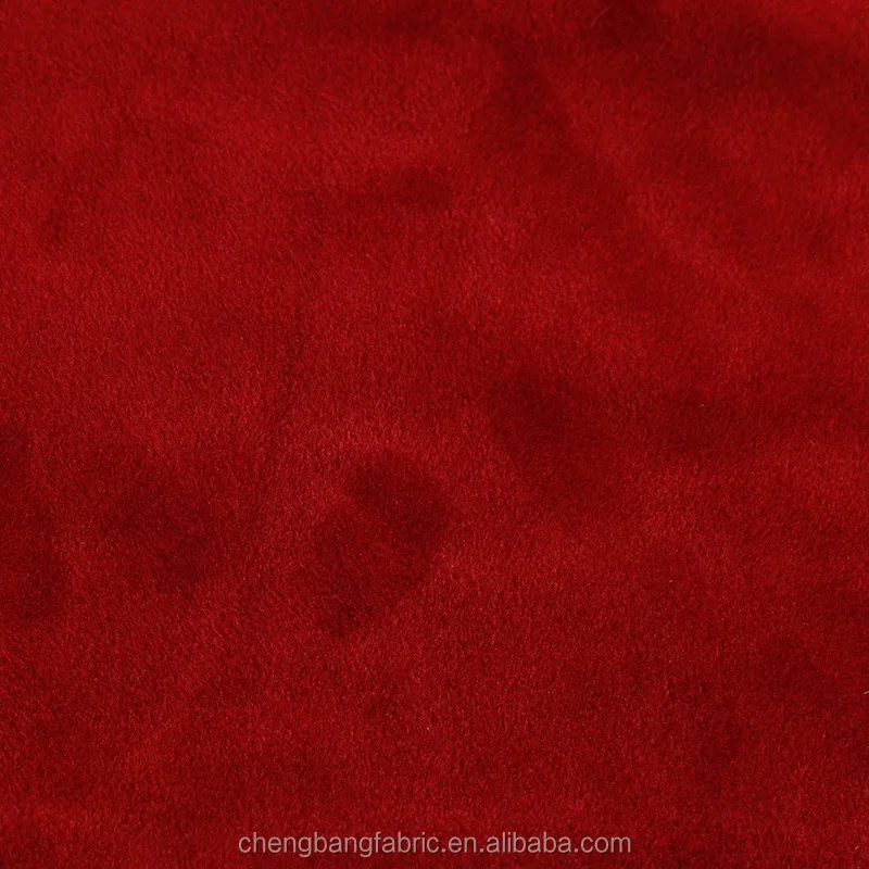 Chengbang Fabric Heavy Weight 480g Polyester Spandex Double Side Fur Velbour Curtain Fabric Sofa Cloth