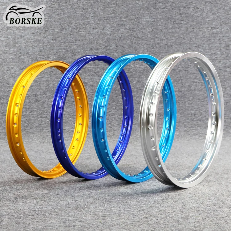 Borske Factory Custom 6061 / 6063 Алюминиевый сплав обода H MT U V 2 15 50*18 19 дюймов для мотоцикла колесные диски