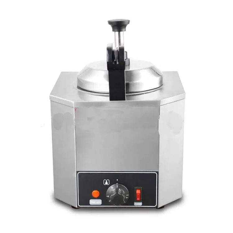 Ресторан машина для плавления шоколадного соуса Bain Marie цена насос горячей помадки дозатор сыра Начо поставщик