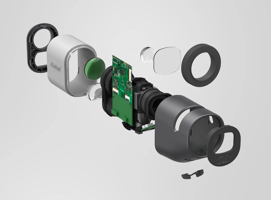 Xiaomi mijia Duka TR1 LCD Screen Sightseeing Telescope Rangefinder 1200M Laser Distance Meter Measuring Tools Duka Rangefinder