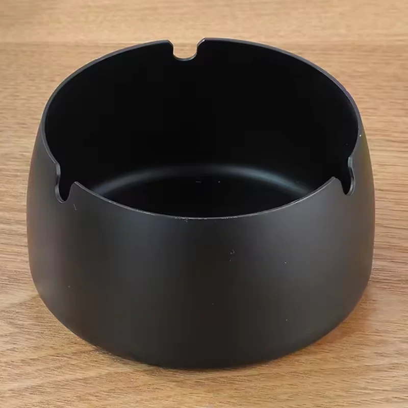 Wholesale Stainless Steel Portable Cigar Cigarette Ashtray Custom Logo Luxury Nordic Colorful Metal Ash Trays For Hotel Home