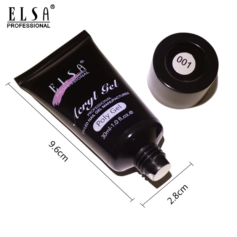 ELSA MSDS natural resin 120 color nail gel polish acrylic uv poly gel for extend nails