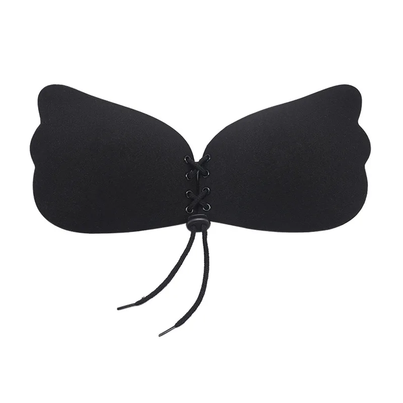 hot sexy Wholesale push up silicone strapless backless nude bra Invisible Self sticky bra Sexy backless adhesive Nipple Covers