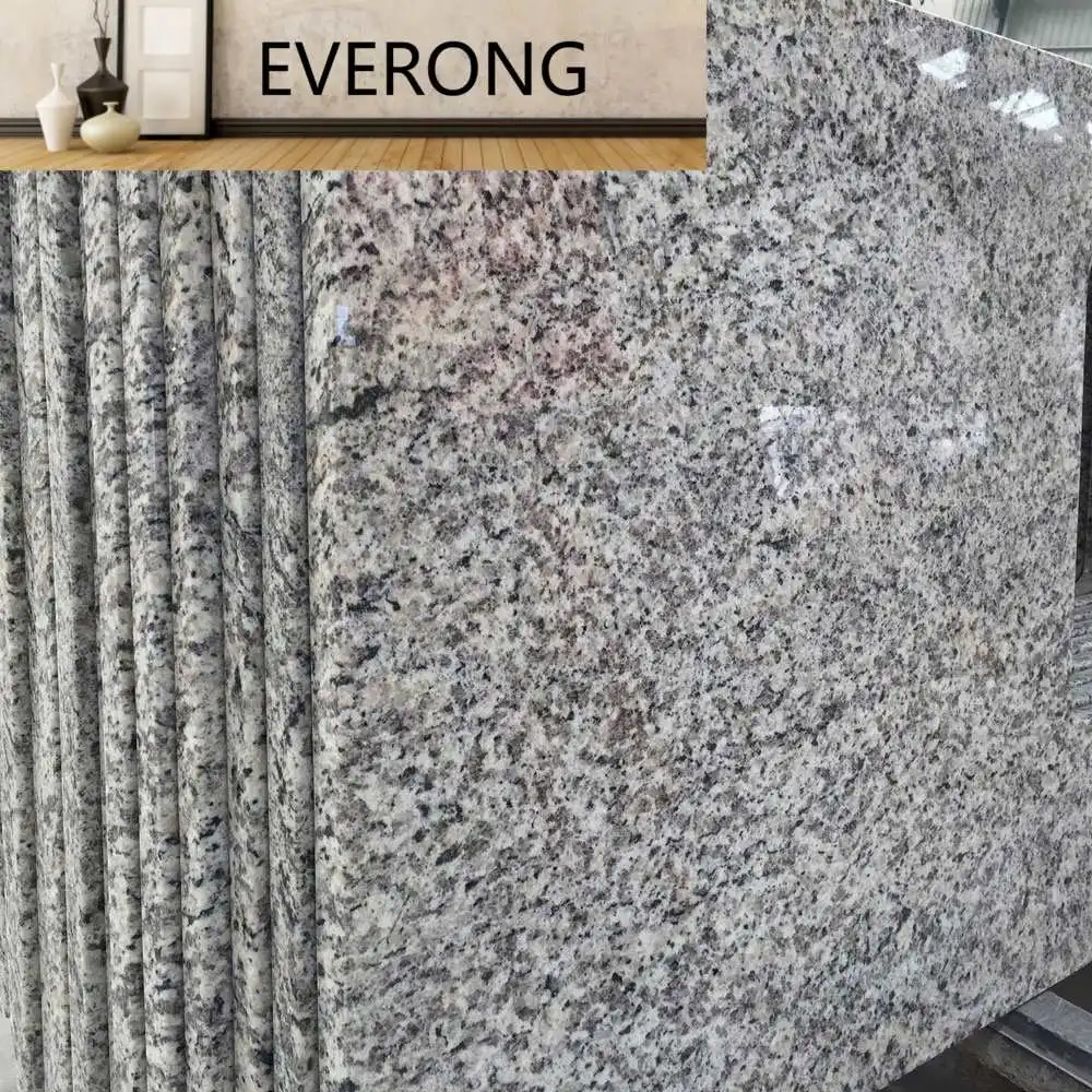 High Quality Low Price Natural Tiger Skin White Granite Stone Slab Light Grey G889 Tile