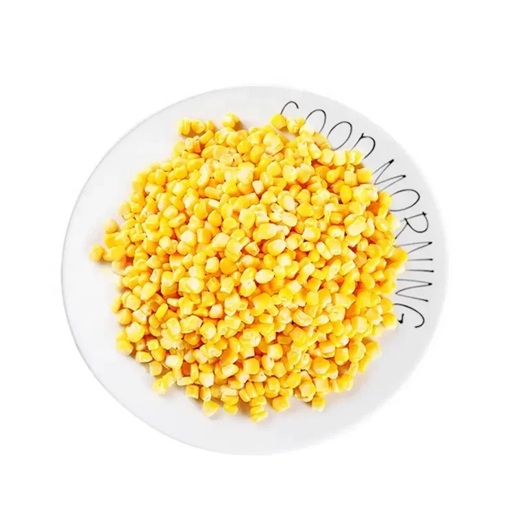 IQF Frozen Sweet Corn Kernel Organic Chinese Frozen Vegetables Whole Kernel Corn BRC Certified to Export